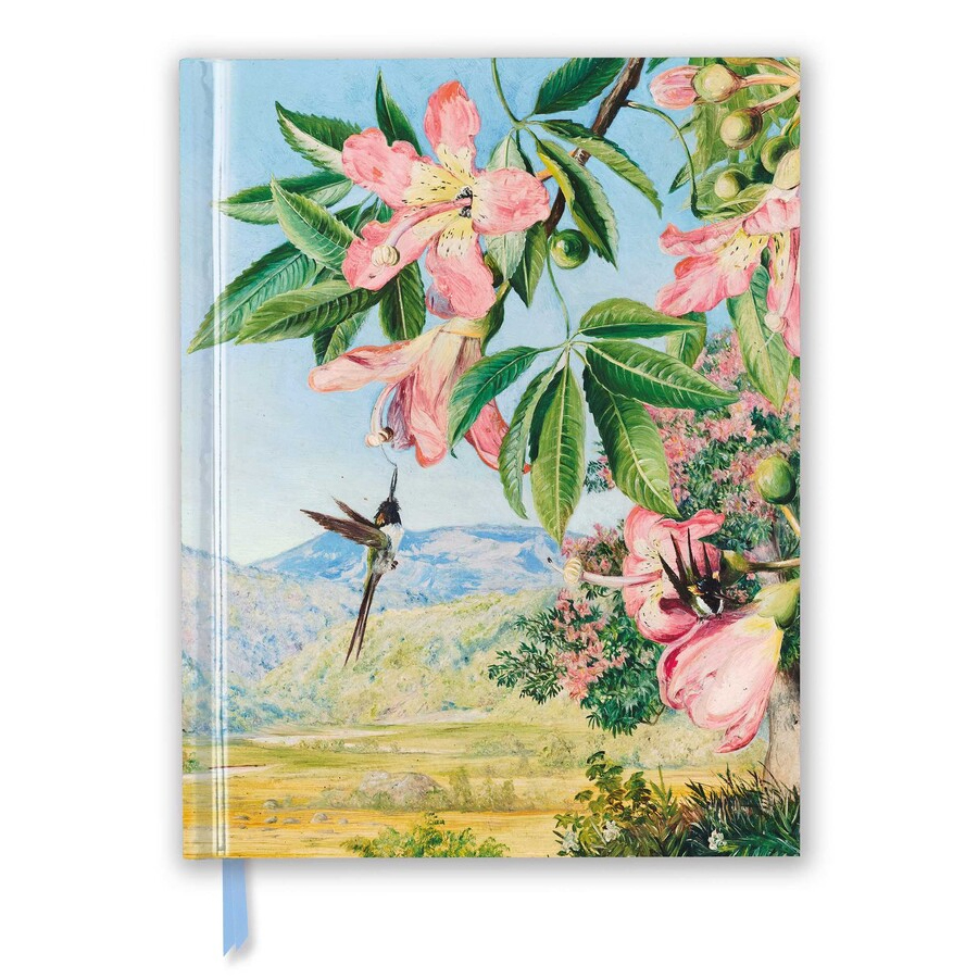 Schetsboek roze bloemen A4