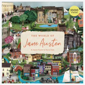 Legpuzzel met illustratie met personages uit de boeken van Jane Austen