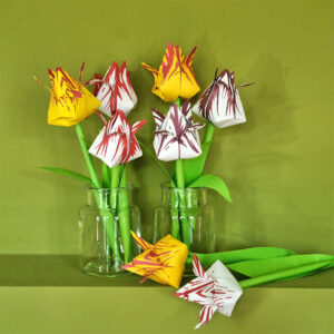 Origami tulpen